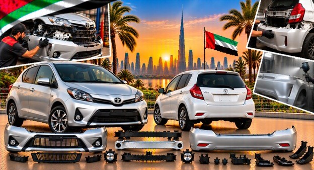 Toyota Yaris (Vitz) replacement bumper assembly for compatible models