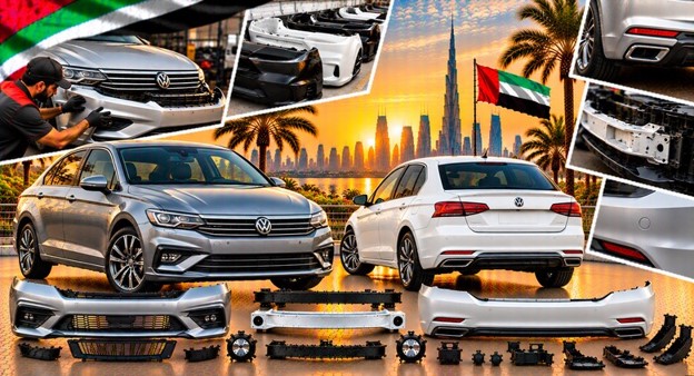Replacement front bumper for Volkswagen Passat in the UAE