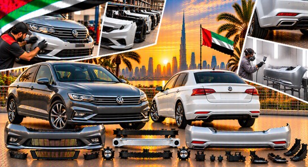 Volkswagen Passat replacement bumper assembly for compatible models