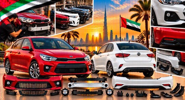Replacement front bumper for Kia Rio in the UAE