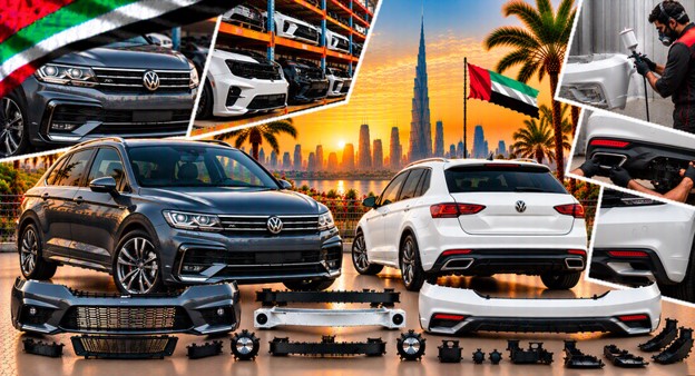 Volkswagen Tiguan replacement bumper assembly for compatible models