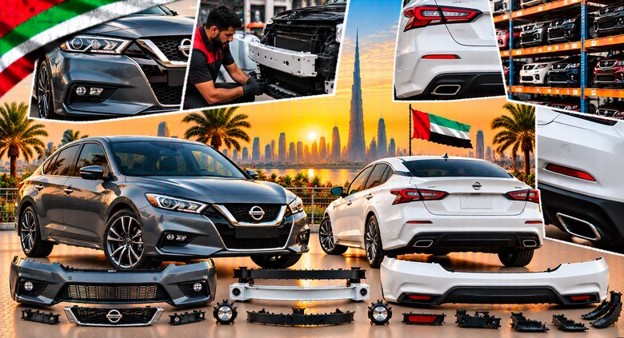 Replacement front bumper for Nissan Maxima in the UAE