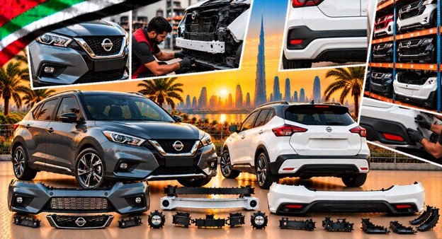 Replacement front bumper for Nissan Kicks in the UAE