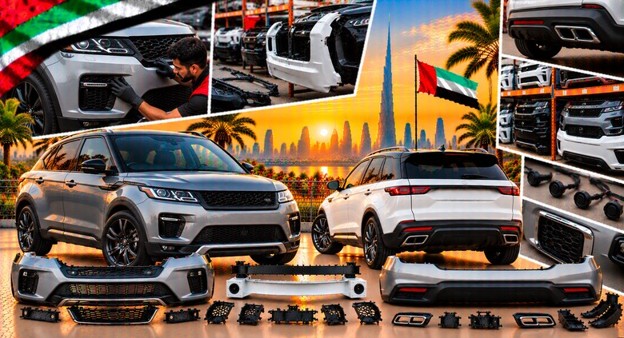 Range Rover Evoque rear bumper for vehicle repair and replacement