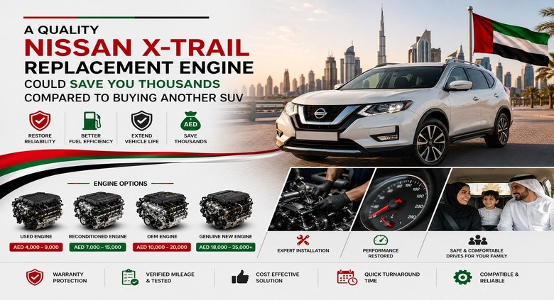 Replacement Nissan X-Trail Engines