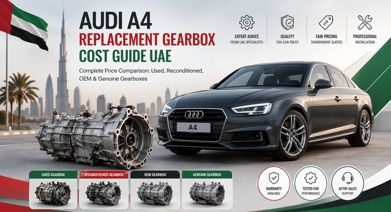 Replacement Audi A4 Gearboxes