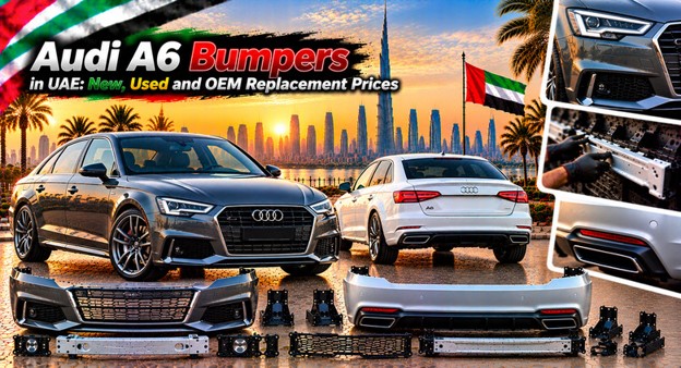 Audi A6 bumpers available in the UAE for replacement