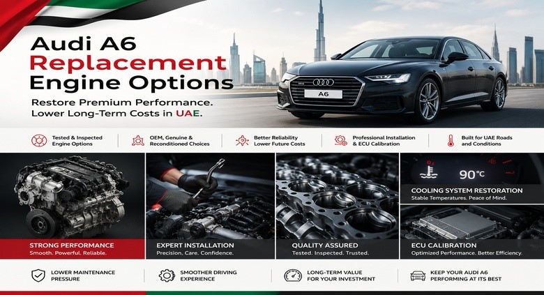 Replacement Audi A6 Engines
