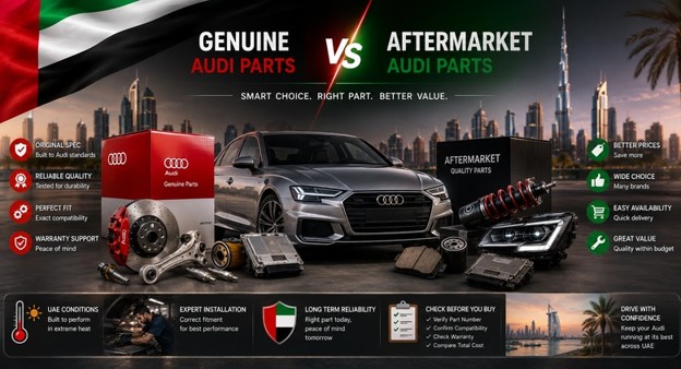 Audi Spare Parts in UAE