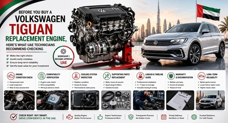Replacement Volkswagen Tiguan Engines