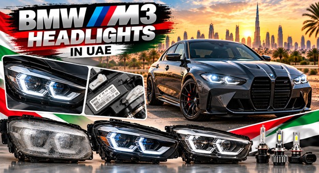 BMW M3 headlights for replacement in the UAE