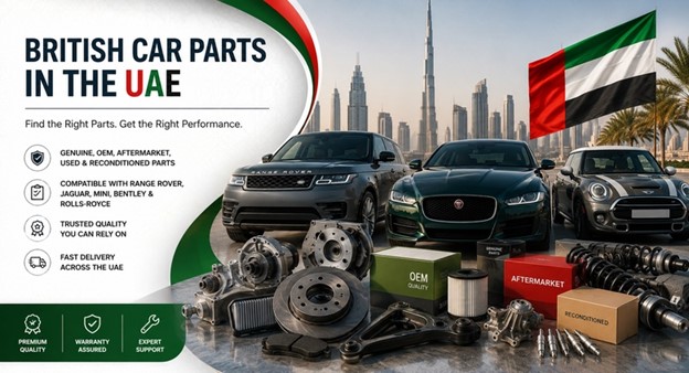 British Car Parts for Sale in UAE