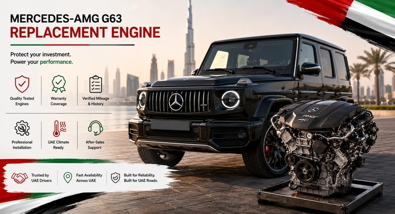 Replacement Mercedes-AMG G63 Engines