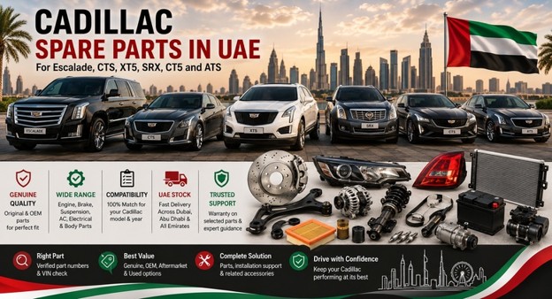 Cadillac Spare Parts in UAE