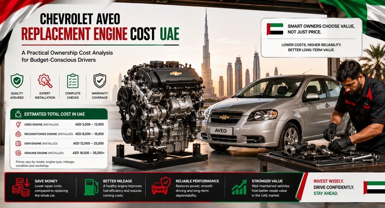 Replacement Chevrolet Aveo Engines