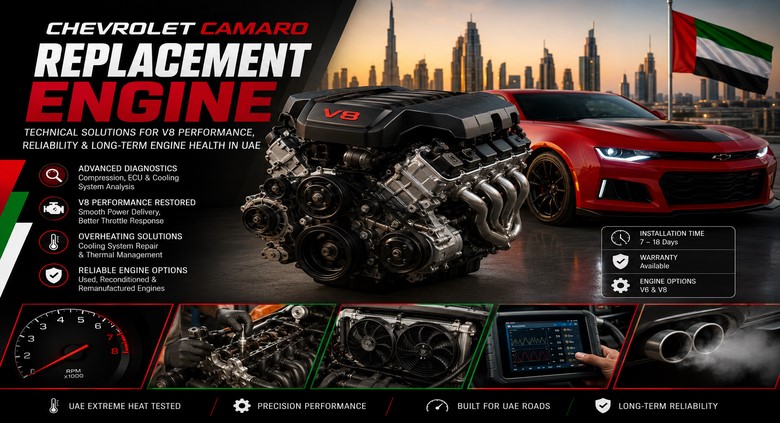 Replacement Chevrolet Camaro Engines