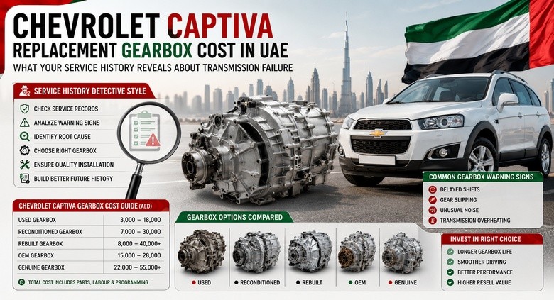 Replacement Chevrolet Captiva Gearboxes