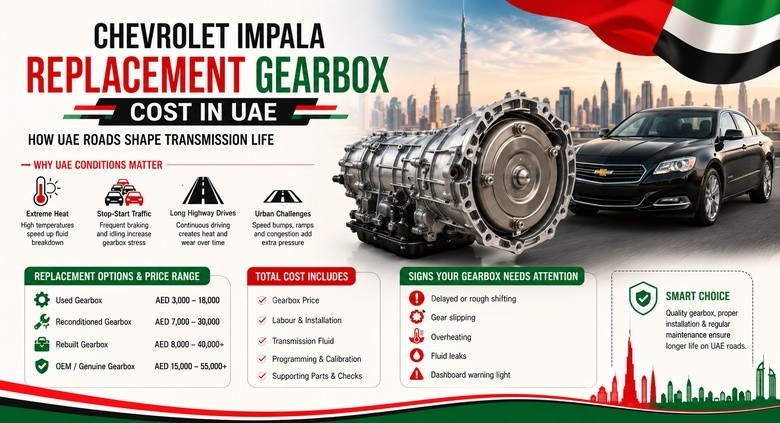 Replacement Chevrolet Impala Gearboxes