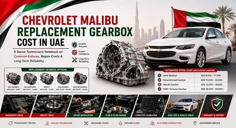Replacement Chevrolet Malibu Gearboxes