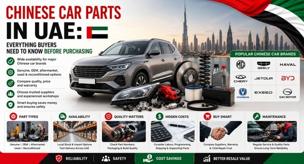 Chinese Car Parts for Sale in UAE