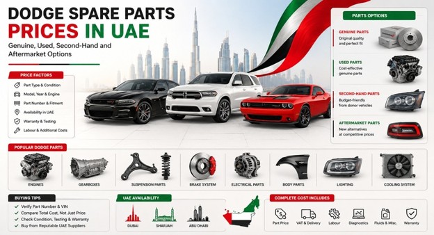 Dodge Spare Parts in UAE