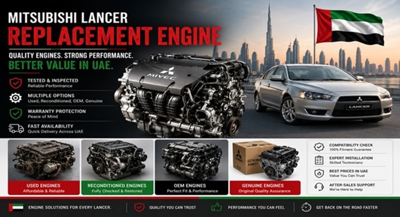 Replacement Mitsubishi Lancer Engines