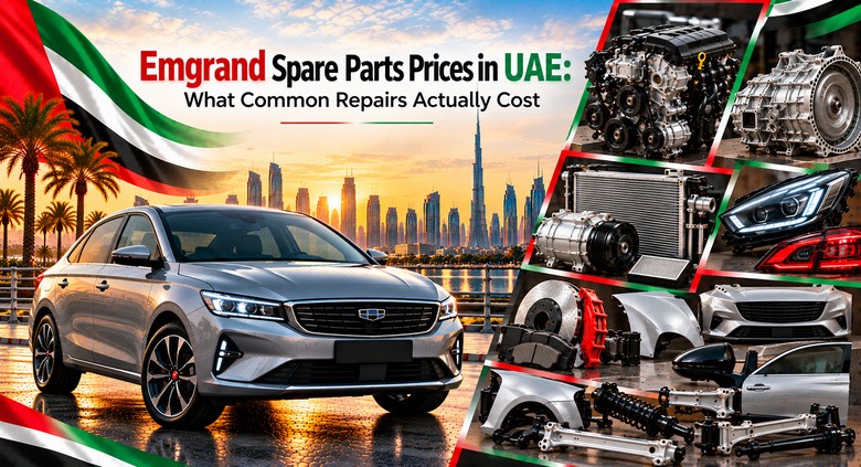 Geely Emgrand Spare Parts in UAE
