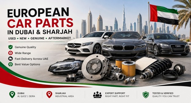 European Car Parts for Sale in UAE