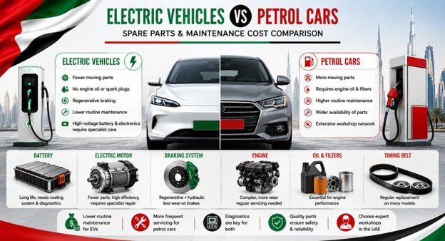 EV Car Parts for Sale in UAE