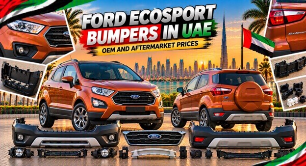 Ford EcoSport bumpers available in the UAE for replacement