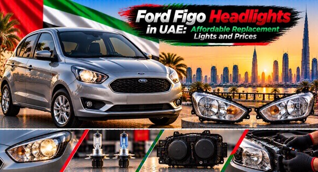 Ford Figo headlights for replacement in the UAE