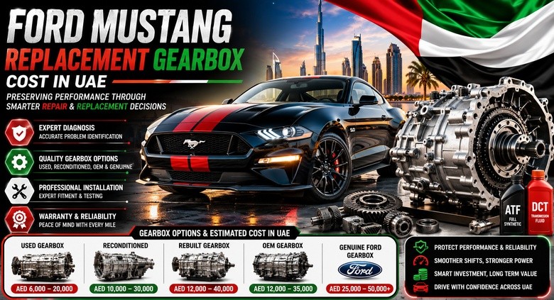 Replacement Ford Mustang Gearboxes