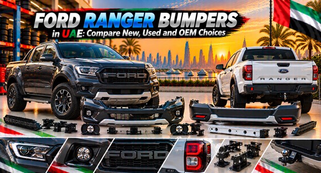 Ford Ranger bumpers available in the UAE for replacement