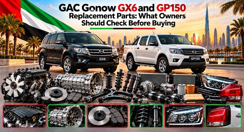 GAC Gonow Spare Parts in UAE