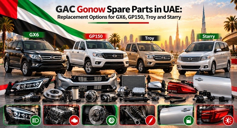 GAC Gonow Spare Parts in UAE
