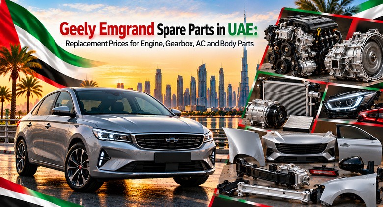Geely Emgrand Spare Parts in UAE
