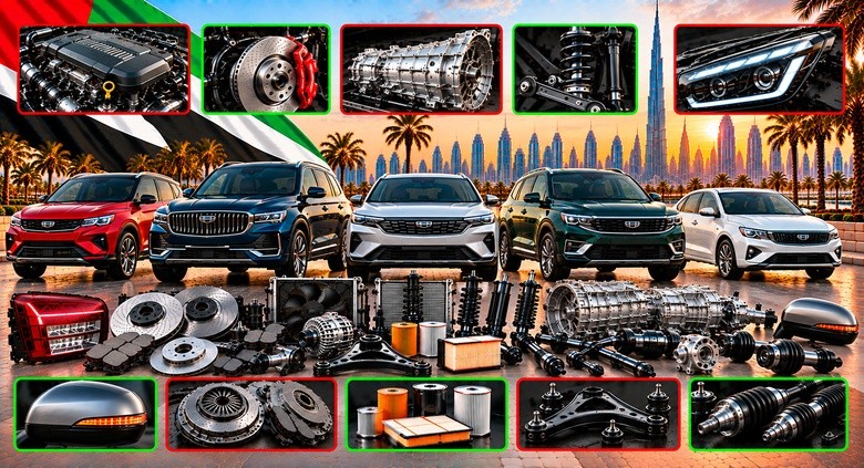 Geely Spare Parts in UAE