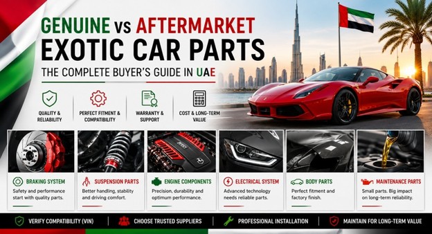 Sports/Exotic Car Parts for Sale in UAE