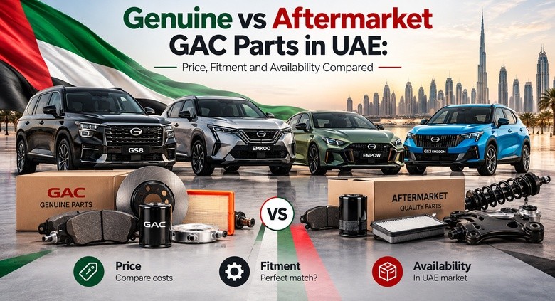 GAC Spare Parts in UAE