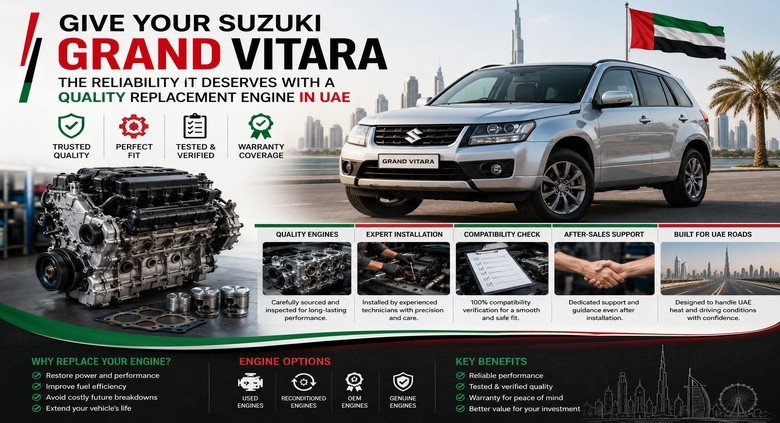 Replacement Suzuki Grand Vitara Engines
