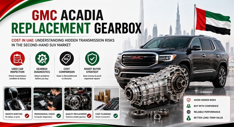 Replacement GMC Acadia Gearboxes