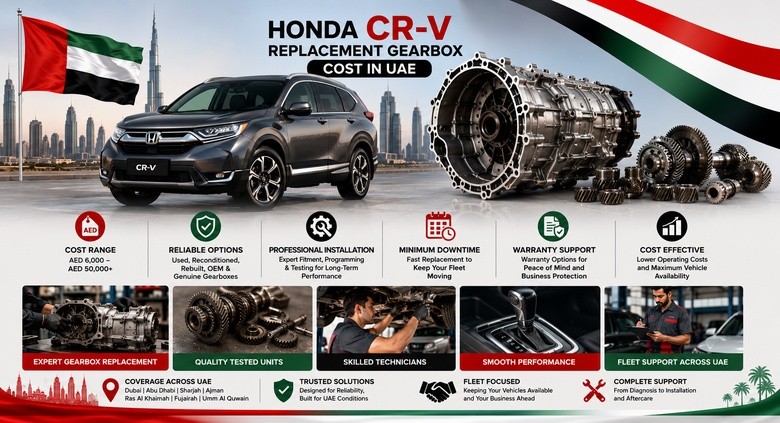 Replacement Honda CR-V Gearboxes
