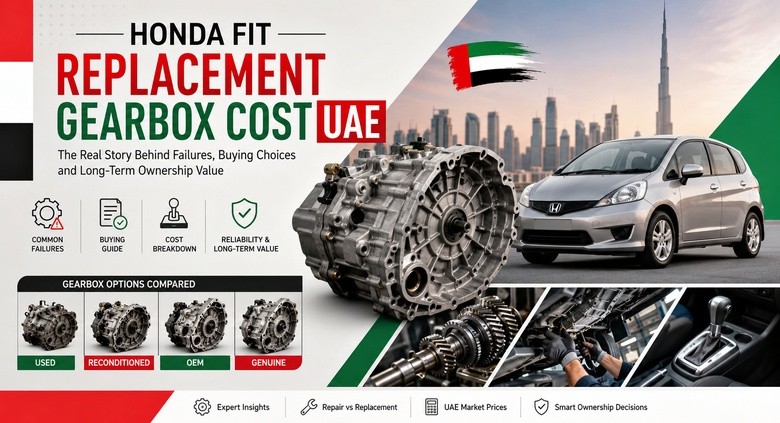 Replacement Honda Fit Gearboxes