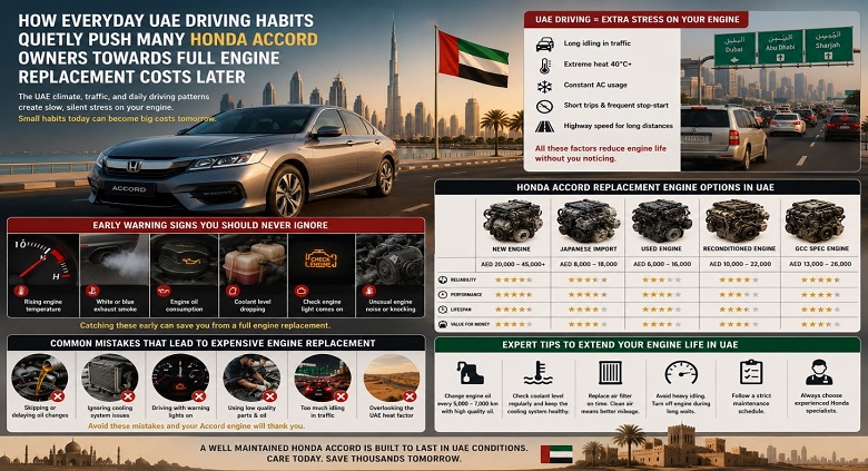 Replacement Honda Accord Engines