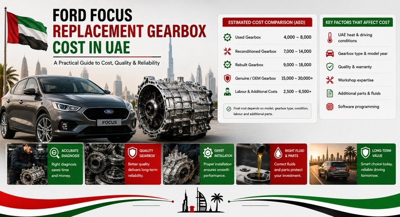 Replacement Ford Focus Gearboxes