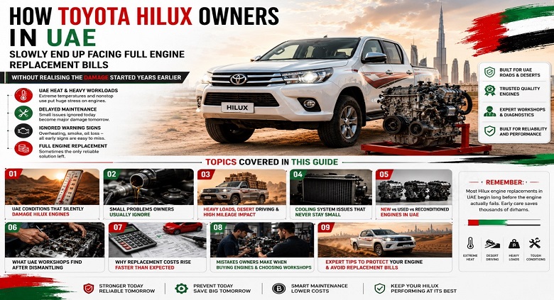 Replacement Toyota Hilux Engines