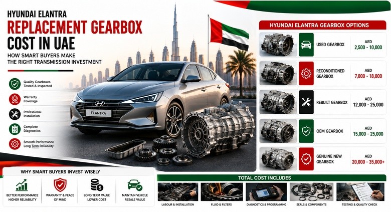 Replacement Hyundai Elantra Gearboxes
