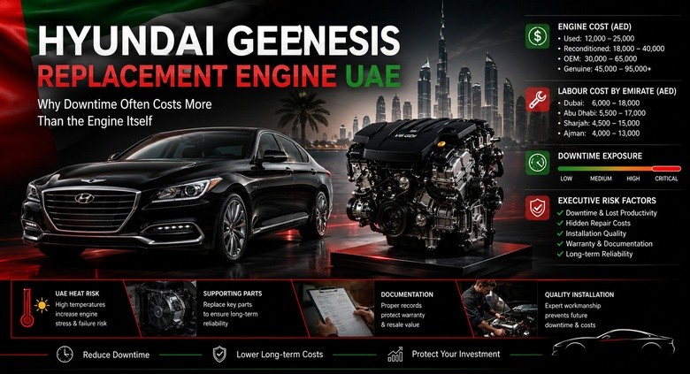 Replacement Hyundai Genesis Engines