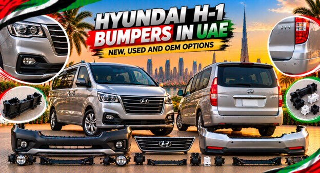 Hyundai H-1 bumpers available in the UAE for replacement