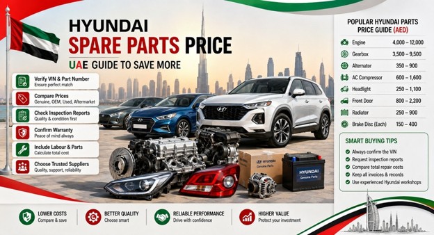 Hyundai Spare Parts in UAE